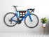 Monoprice On-Wall Bike Storage and Display Rack Mount System, Compact Design with Open Shelf and Gear Hooks