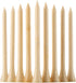Golf Tees Durable Bamboo Tees - 100Pcs 3-1/4" Biodegradable Material for Reduced Friction and Stable Performance