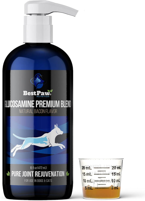 Best Paw Nutrition Liquid Glucosamine for Cats - Glucosamine Chondroitin MSM &