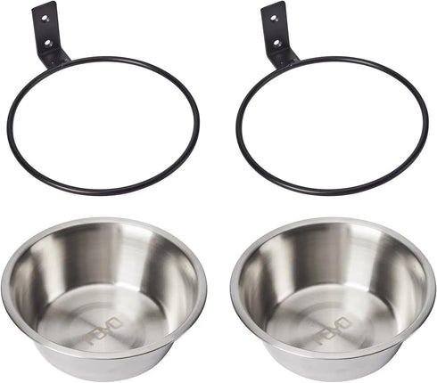 Elevated Cat Bowls, Raised Cat Food and Water Bowls,Wall Mounted Pet Comfort Feeding Bowls