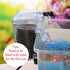 Fish Tank Small Filter, Hang on Filter for 1 to 8 Gallons, Small Submersible Hanging Aquarium Filter