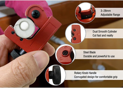 Golf Shaft Cutting Tool, Pipe Cutters for Plumbing, Precise Fit for Steel and Graphite Clubs