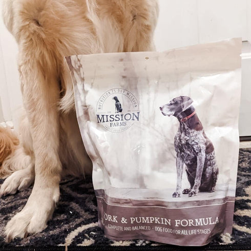 Mission Farms Freeze-Dried Raw Pork & Pumpkin Formula Dog Food, 16 oz Bag