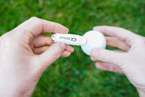 Golf Ball Stamp/Stamper - Personalize Your Ball with Ultra Quick Drying, Smear Free Ink Marker