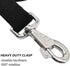 6ft Heavy Duty Tactical Dog Leash, Military Style Thick Nylon Strong K9 Leash for Outdoor Walking Hunting Hiking, Black