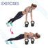 Yes4All 5-80 lbs Cast Iron Kettlebell - Dumbbell Weights for Full Body Home Workout Equipment