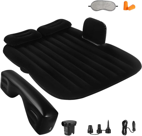 Car Air Mattress Portable Car Bed Back Seat Camping Bed Inflatable Dog