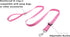 6FT/ 10FT Adjustable Dog Leash, Nylon Dog Leashes for Medium Large Dogs (6FT, Pink)