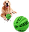 Interactive Dog Ball Toy, 3 inches Rubber Ball for Mental Stimulation and Treat Embedding to Reduce Boredom