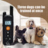 Dog Training Collar | Shock Collar with Beep | Vibration, Safe Static | Waterproof Rechargeable E-Collar, 1500FT Range