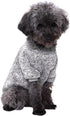 Jecikelon Dog Clothes Soft Winter Sweater for Small Dogs, Puppies, and Cats - Warm Outfit (Grey, M)