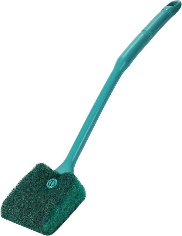 AQUANEAT 3pcs Aquarium Glass Cleaner, Algae Scraper, Sponge Brush, Algae Scrubber for Fish Tanks