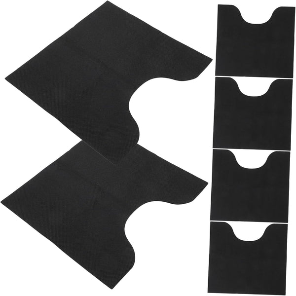 6pcs U-Shaped Toilet Training Pad Washable Potty Training Mats Funny Bathroom Rug