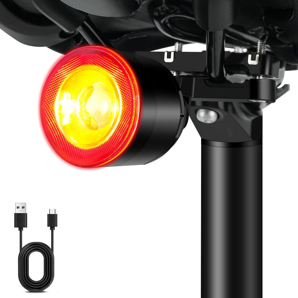 Cruxer Ultra Bright Bike Tail Light 200 Lumen Compact Bicycle Rear Light,