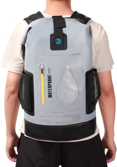 XhuangTech 30L Waterproof Drybag, Durable Heavy Duty Duffel Bag for Kayaking, Rafting, Fishing