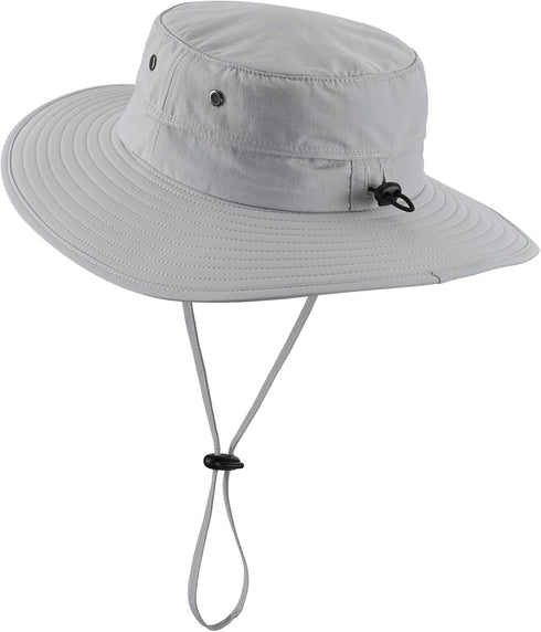 Home Prefer UPF50+ Men's Sun Hat, Wide Brim Fishing Hat for Beach Gardening Golf