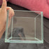Small Nano Tall Rimless Tank, Glass Betta Fish Tank, Mini Aquarium (0.7 Gallon, 5.9X4.3x5.1 inch)