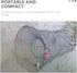 30cm 60cm BESPORTBLE Foldable Crawfish and Crab Trap Net Diameter X Length Portable Shrimp Fishing Cast Net for Blue