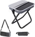 QTYSFE Portable Stool, Pocket Chair Fishing Stool, Large Size Adjustable Shoulder Strap Folding