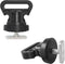 Tie Downs for Kayak Track Mount, Black Horizontal or Vertical Tie Down Mount for Securing Accessories