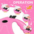 Retractable Dog Leash, 16ft Walking Leash for Small Dogs up to 77lbs, Non-Slip Handle - Pink
