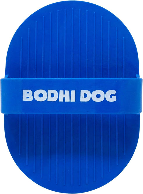 Bodhi Dog Shampoo Brush, Grooming Brush for Pets, Short Hair Dog Scrubber, Blue, 2 Count