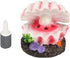 Tnfeeon Aquarium Shell Air Bubbler Decoration, Simulation Artificial Resin Fish Reservoir Ornament