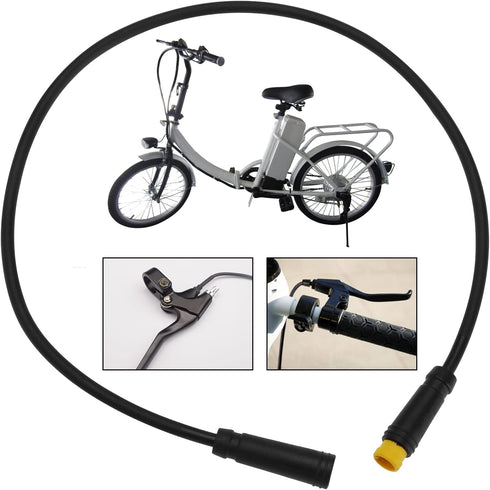 The Lord of the Tools 3 Pin Extension Cable, Compatible with Bafang BBS BBSHD Power Off Brake Handle Induction Cable