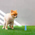 POPETPOP Dog Peeing Post for Indoor Potty Training Plastic Urine Column for Dogs Marking Post for Indoor Pee Pad