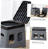 BESTonZON Portable Car Folding Toilet Outdoor Emergency Potty Durable Material Design for Camping Travel and Outdoor