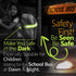 High Visibility Reflective Sash for Walking at Night, Perfect Substitution Reflective Vest, Reflective Jacket, Running
