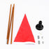 Lixada 120cm/4ft Kayak Safety Flag - For Boat, Canoe, Yacht, Dinghy