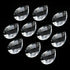 DRAGONRUN 1pc 38mm Clear Chandelier Glass Lamp Prisms Parts Hanging Drops Pendants