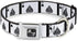 Dog Collar Seatbelt Buckle Ace of Spades, 16 to 23 Inches, 1.5 Inch Wide
