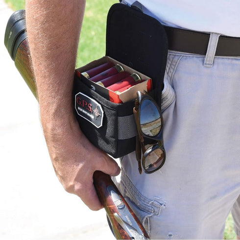 G.P.S. G5 Outdoors Single Box Shotgun Shell Pouch Black