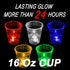 Glow in The Dark Beer Pong Set - Party Games with 22 Light Up Cups (5 Colors) and 6 Glow Balls