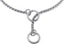 Alvalley Metal Chain Dog Show Collar, Adjustable for All Sizes, Chrome, 20", 5.5mm Thick