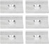YakAttack FeelFree UniTrack Aluminum Kayak Adapter, 6 Pack Adapter Plates for FeelFree Kayaks and Johnny Boats