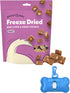 Wiggles & Wags Freeze Dried Beef Liver & Sweet Potato Dog Treats, 5 oz, with