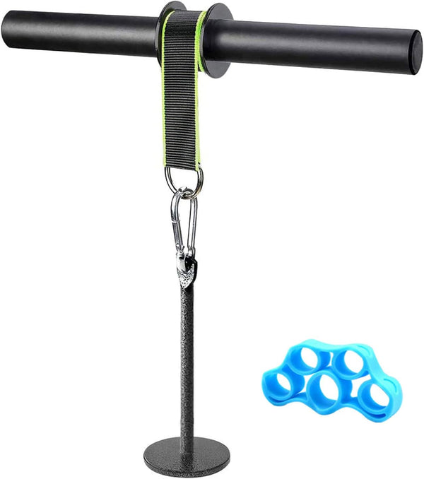 Forearm Wrist Roller Blaster Exerciser, Arm Strength Trainer for Gym and Home