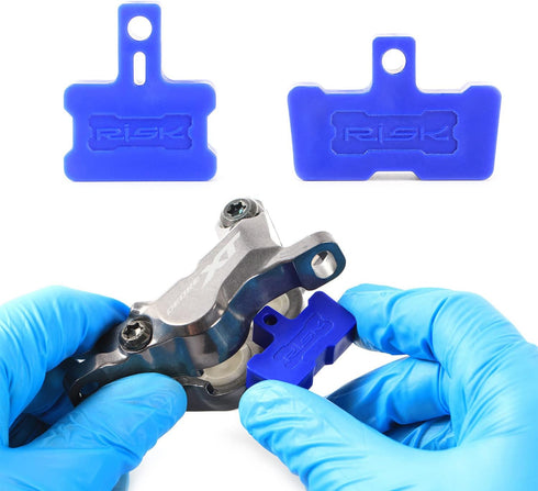 Hydraulic Disc Brake Bleed Blocks Compatible with Shimano, AVID SRAM, Pack of Assorted 4 pcs