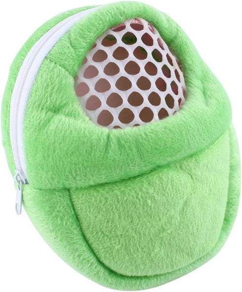 1 PCS Portable White Mesh African Hedgehog Hamster Carrier Bag | Breathable Pet Dog Handbag, Puppy Cat Travel (S)
