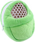 1 PCS Portable White Mesh African Hedgehog Hamster Carrier Bag | Breathable Pet Dog Handbag, Puppy Cat Travel (S)