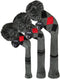Scott Edward Golf Headcovers for Woods - Set of 3, Fits Driver, Fairway Wood, Hybrid