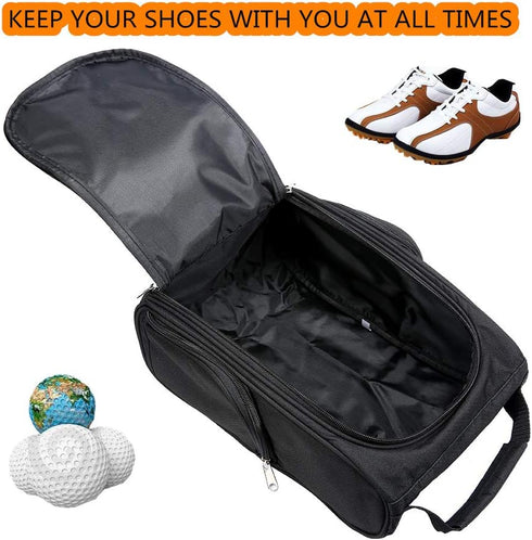 Golf Shoes Bag for Men - Sport Travel Case Carry Tote Bag for Golf, Tennis, and Other Accessories
