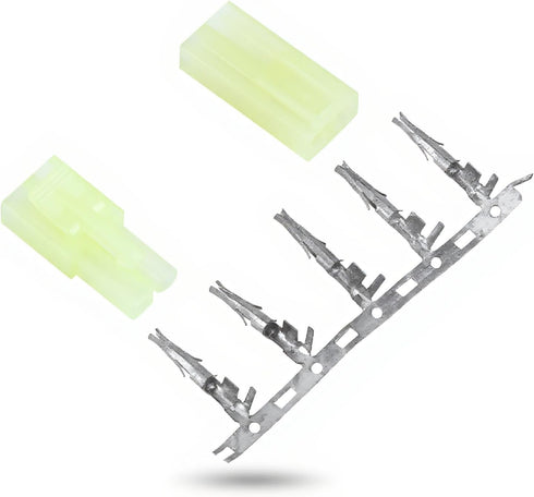 VINGVO Plug Unwired Connector, Mini Plug Male Female with 5 Pairs for