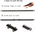 Set 4Pcs Spreader Bar Stainless Steel, Expandable Exercise Bar with Adjustable Straps, Stretching Workout Fitness Gear