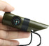 Multifunctional 7 in 1 Camping Hiking Outdoor Whistle with Compasses, Magnifier, LED Flashlight, Thermometer