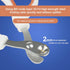 Vesslam Trimmer Set Cat Nail Clippers with Circular Cut Hole -Avoid Over Cutting Pet Nail Clippers -Sharp Angled Blade