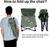 TIYASTUN Low Beach Chairs for Adults,Lightweight Camping Chair, Camp Chair, Folding Chairs for Outside Folding Lawn